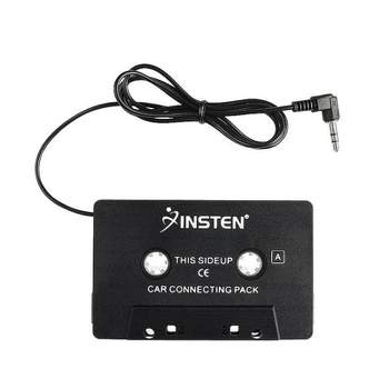 Auto Drive Universal Cassette Adapter with 3.5mm Auxiliary Cable, 2 Channel  Stereo,Enjoy Music