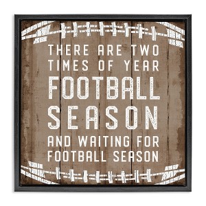 Stupell Industries Time of Year Football Season, 25" x 25" - 1 of 4