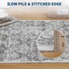Area Rugs Floral Printed Indoor Mat Soft Non Slip Low Pile Washable Rug Modern Rug for Living Room - 2 of 4