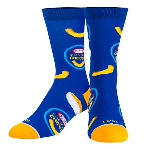 Cool Socks, Kraft Mac & Cheese, Funny Novelty Socks, Large - 1 of 4