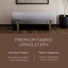 Maven Lane Juno Modern Upholstered Wooden Bench - 2 of 4