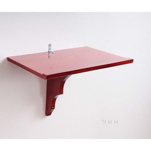 Wall Mount Display – 10 in – Wooden Bracket Set for Ship Model Display By Old Modern Handicrafts - 1 of 4