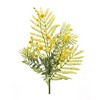 Mimosa Spray Set of 6 – 21.5 Inch Height – Green and Yellow Floral Stems for Vases By Melrose - 2 of 3