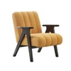 NicBex Accent Chair Modern Armchair with Wood Legs Lounge Chair Sofa Chair for Living Room, Bedroom, Reading Room - 3 of 4