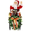 Northlight Animated and Musical Santa Driving Vintage Car Christmas Decoration - 31" - 3 of 4