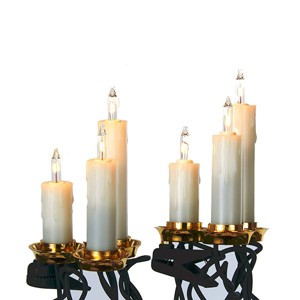 Kurt Adler 15-Light Triple Candle Light Set - 1 of 4