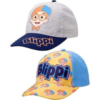 Blippi Boys' 2 Pack Baseball Hat, Kids baseball cap ages 2-4