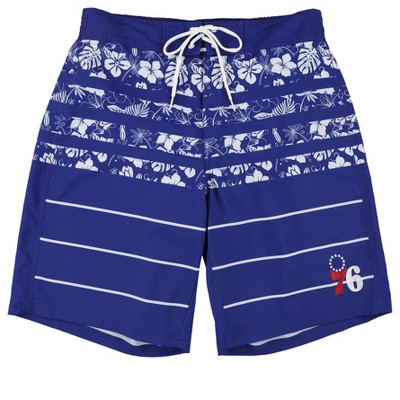 G-III Sports Mens Philadelphia 76ers Swim Bottom Trunks