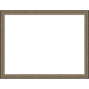 Amanti Art Parisian Silver Framed Dry Erase Magnetic Board - 1 of 4