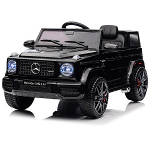 Jojoka 12V Kids Ride on Car Licensed Mercedes Benz G63 w/Remote Control, Soft Start, Wheels Suspension, LED Light, Bluetooth - 1 of 4