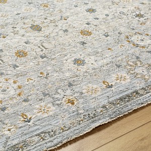 Hauteloom Annie Green Textured Rug with Fringes - 1 of 4