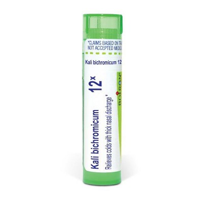 Kali Bichromicum 12X by Boiron Homeopathic Single Medicine For Cough, Cold & Flu  -  80 Pellet