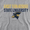 East Tennessee State University Official Stacked Adult Pull-Over Hoodie - 2 of 4