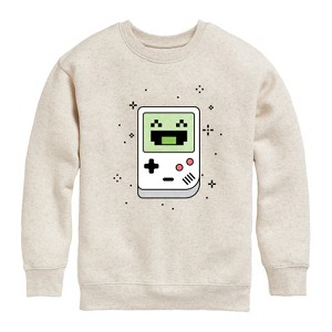 Boys' - Instant Message - Kids Crew Fleece Graphic Long Sleeve Fleece Sweatshirt - 1 of 4