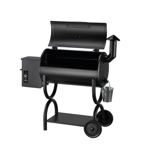 Electric Pellet Grill Charcoal BBQ Grill and Offset Smoker Combo