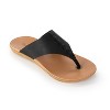 The Sak Women's Los Feliz Toe Post Sandal, Black - 2 of 4