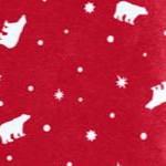 classic red polar bear