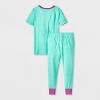Toddler Girls' 4pc Ribbed Pajama Set - Cat & Jack™ - 2 of 4