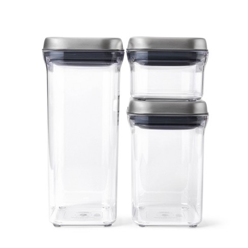 Oxo 3pc Steel Container : Target