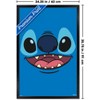 Trends International Disney Lilo and Stitch - Giant Face Smile Framed Wall Poster Prints - 3 of 4