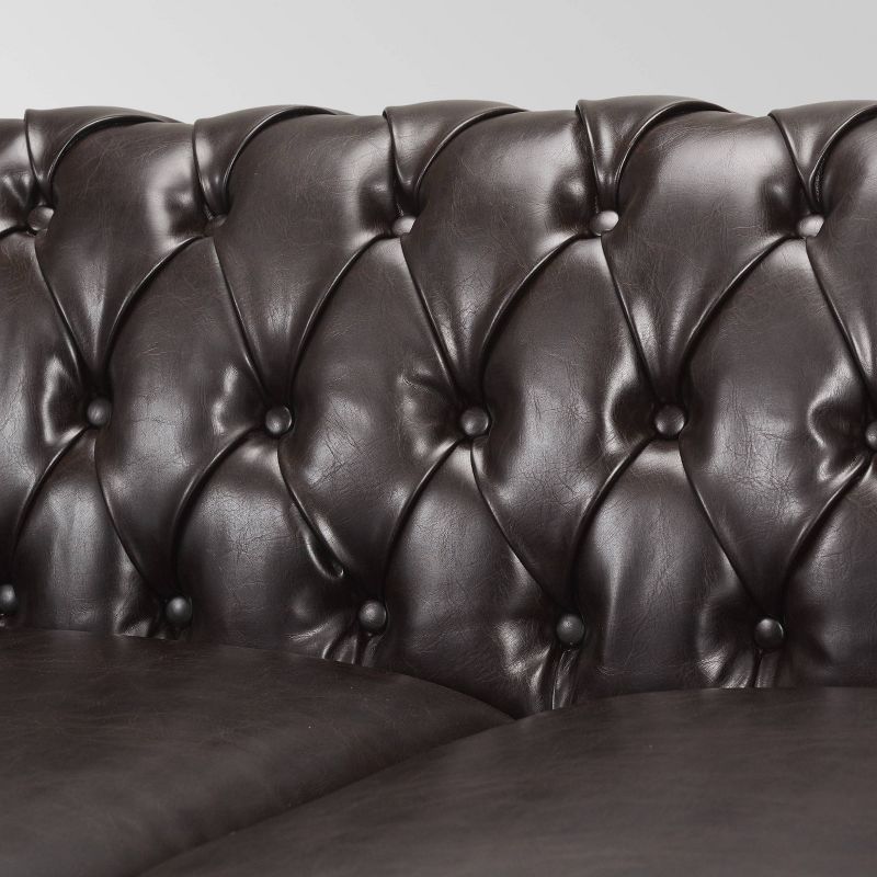 Parksley Tufted Chesterfield Sofa - Christopher Knight Home, 6 of 10