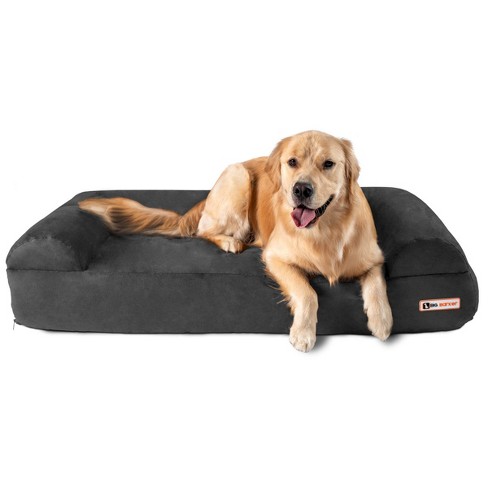 Large orthopedic cheap dog bed