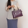 MKF Collection Aurelia Crocodile-Embossed Vegan Leather Women's Tote Stylish Shoulder Handbag by Mia K - 3 of 4