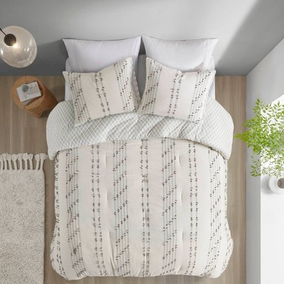Ink+Ivy 3pc Kara Jacquard Comforter Mini Set