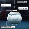 Costway 18'' 110Lbs Heavy Water Filled Punching Aqua Training Boxing Bag Home Gym Hook Black/Red/White/Blue - 4 of 4