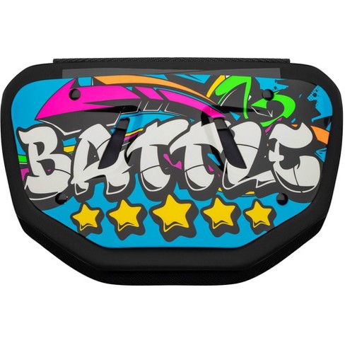 Battle Sports Youth Graffiti23 Chrome Protective Football Back Plate :  Target