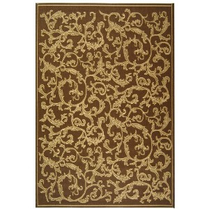 Courtyard CY2653 UV & Stain Resistant Non-Shedding Power Loomed Indoor/Outdoor Rugs - Safavieh - 1 of 4