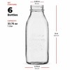 Bormioli Rocco Quattro Stagioni Bottle 33.75 oz - Set of 6 - 2 of 4