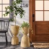 Rattan Reversible Outdoor Planter Basket - Hearth & Hand™ with Magnolia - 2 of 4