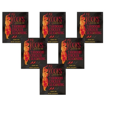 Mr Kook Tandoori Chicken Seasoning - Case of 6/1.23 oz