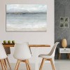 iCanvas Serene Sea Gray Gold Landscape by Cynthia Coulter Canvas Print Wall Art - 3 of 3