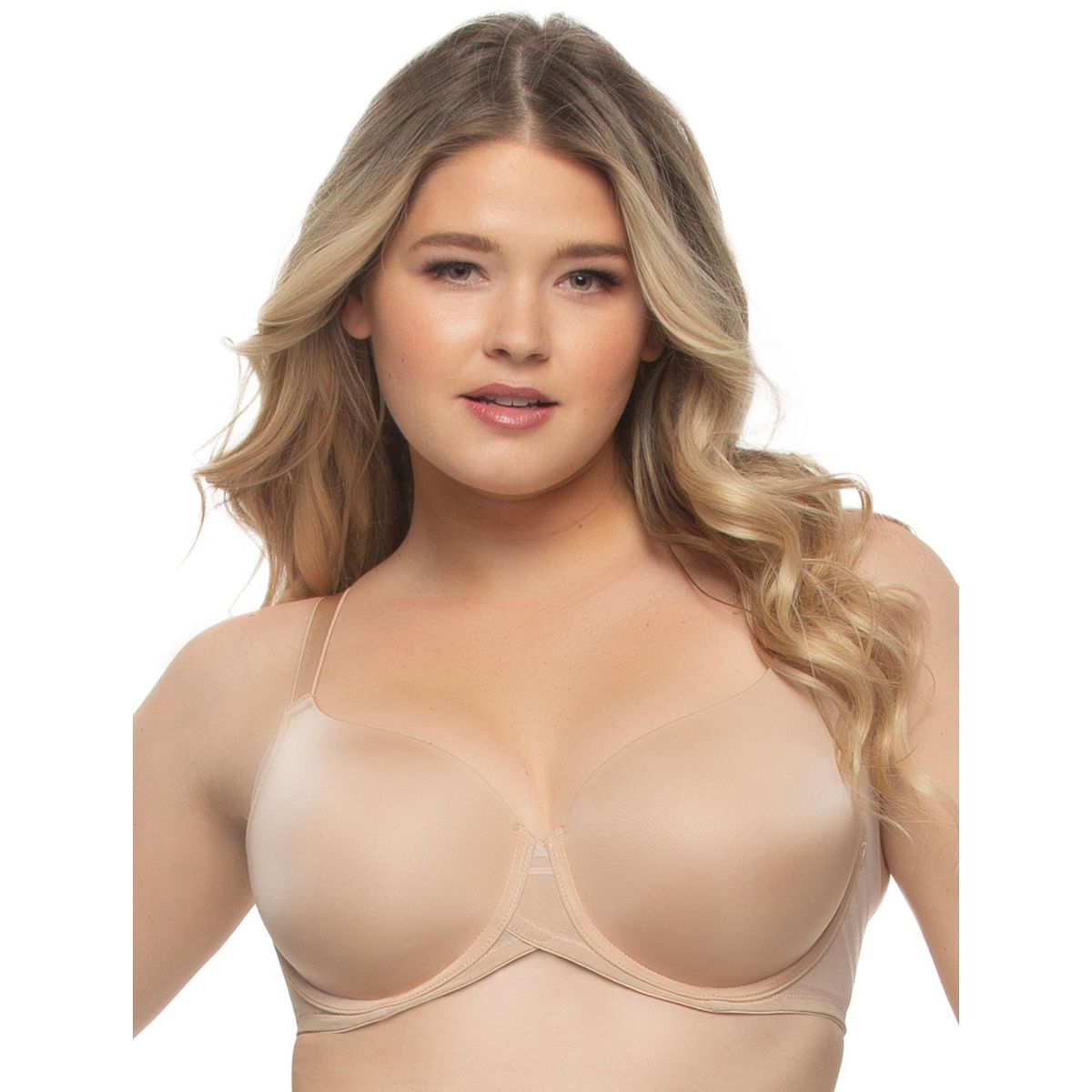 Women's Marvelous Side Smoothing T-Shirt Bra - Full Coverage, Comfortable, Smoothing Underwire - Felina - thumbnail 5