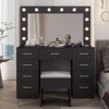 White Vanity Desk Set - 2 of 4