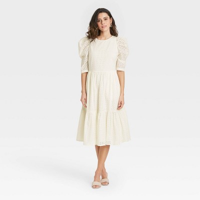 eyelet dress