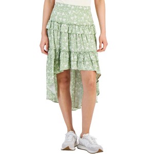Celebrity Pink Womens Floral High-Low Skirt - 1 of 2