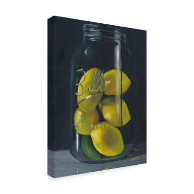 Trademark Fine Art -Marnie Bourque 'Lemons' Canvas Art