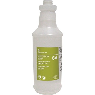 Sustainable Earth by Staples Silk Screen Bottle #64 32 oz. SEB6400SB-A