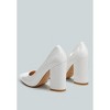 Kamira Patent Faux Leather Block Heel Pumps - 4 of 4