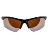 Global Vision Eyewear Ambassador Safety Motorcycle Glasses with Brown Mirror Lenses - 2 of 4
