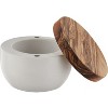 Berard Concrete Salt Keeper, White, White - 4 of 4