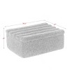 Racxily Ottoman for Modular Sofa – Durable Chenille Upholstery, Compact Versatile Add-On for Any Home Room (Ottoman for Modular Sofa) - 2 of 4