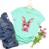 Bunny Sunglasses Bubblegum - Women's Short Sleeve Graphic T-Shirt - 3 of 4