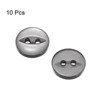 Unique Bargains Round Resin 2-Hole Fish Eye Craft Replacement Sewing Button 10 Pcs - 3 of 4