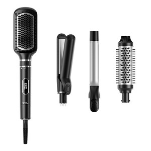 Nicebay Thermal Brush, Heated Round Brush, Curling Iron, 1.5 inch Electric Curl Wand - 1 of 4