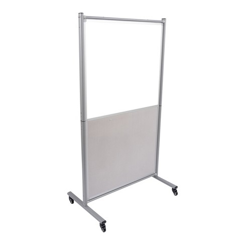 Flybold 48 X 32 Rolling Dry Erase Whiteboard On Wheels With Stand : Target