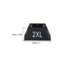 Unique Bargains Trapezoid Reusable Easy to Remove Clothes Hanger Marker 100 Pcs - 2 of 4